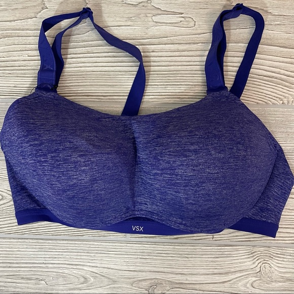 Victoria's Secret Other - Victoria Secret Sport Heathered Purple Sports Bra